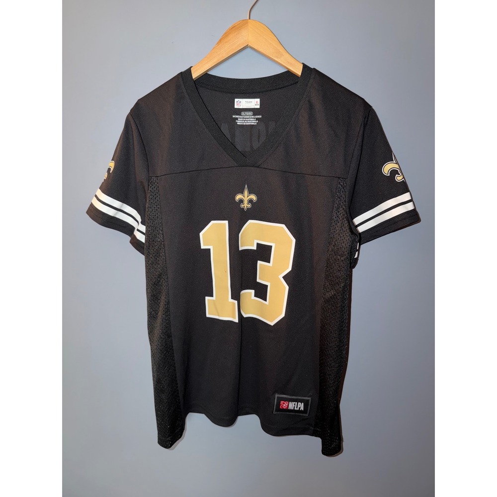 NFL Team Apparel New Orleans Saints Michael Thomas 13 Women's Jersey Black‎ XL